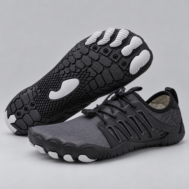 Unisex Breathable Non Slip Barefoot Sneakers with Wide Toe Box and Zero Drop Sole