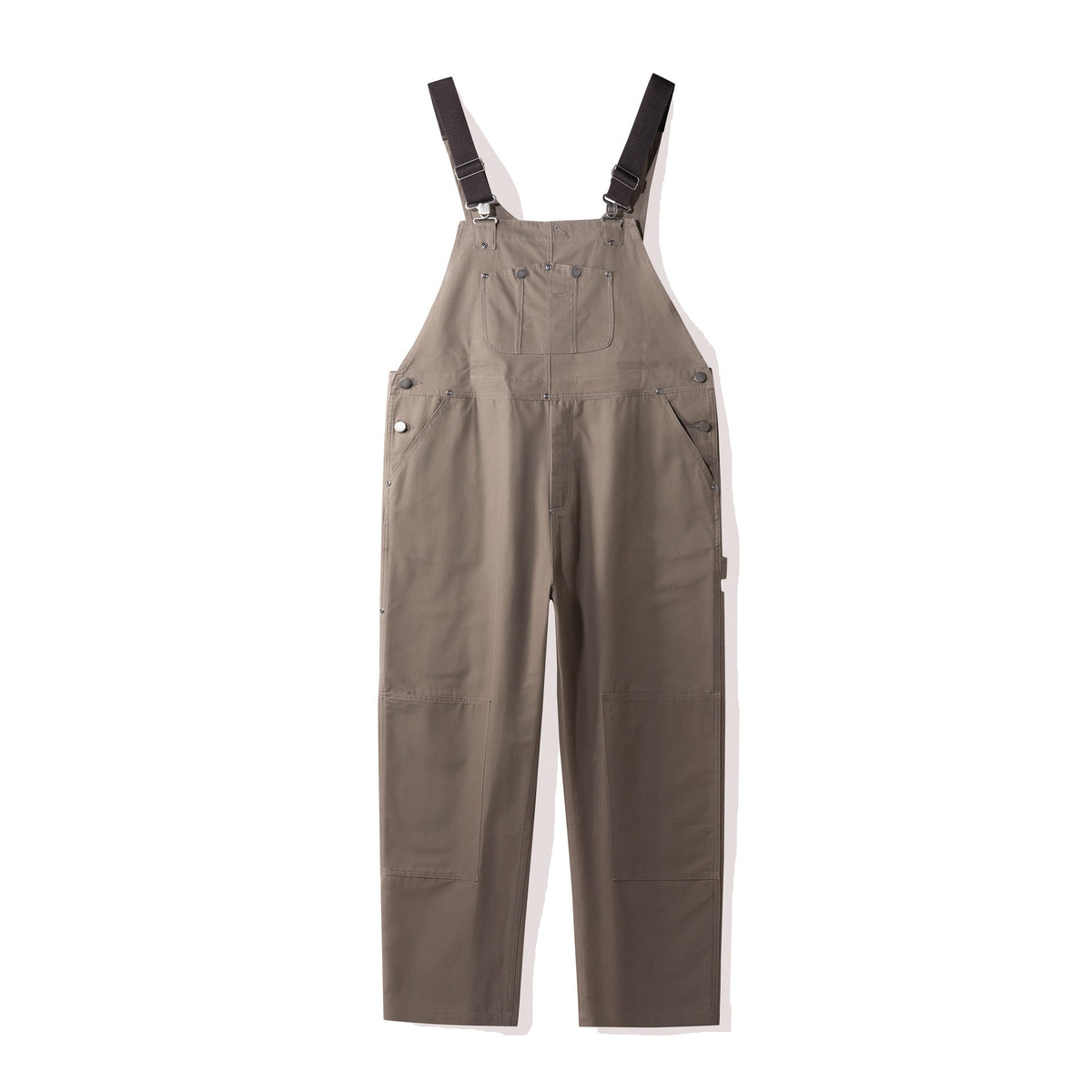 Women's Cotton Canvas Bib Overalls with Adjustable Crossback Straps