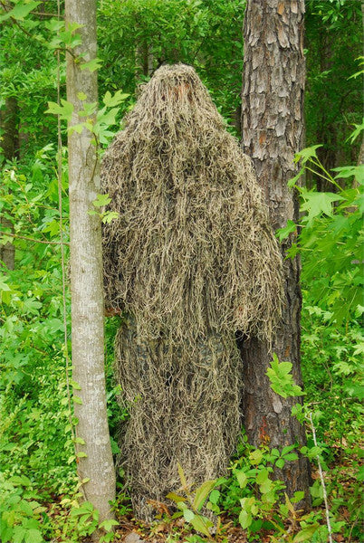Men's Ultra Light Mossy Ghillie Suit Jacket and Pants Set
