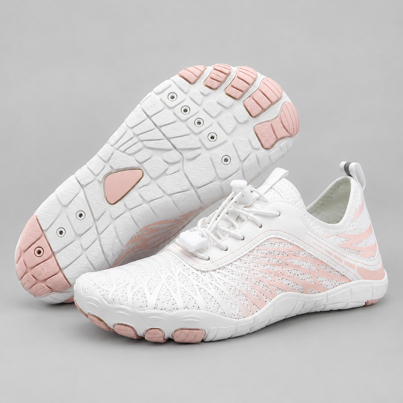 Women's Lightweight Minimalist Barefoot Walking Shoes with Flexible Sole
