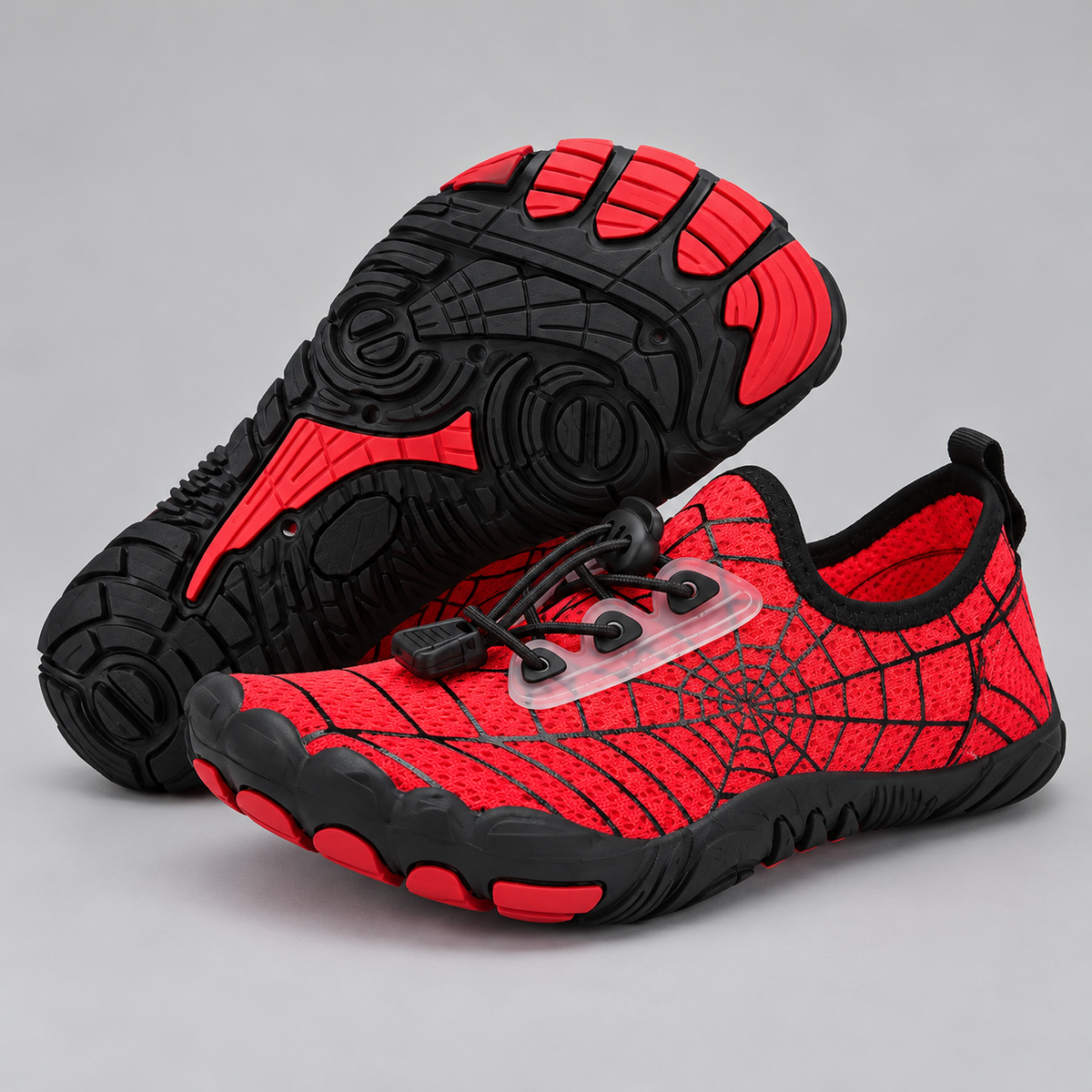 Unisex Quick Dry Barefoot Water Shoes with Non Slip Sole and Flexible Design