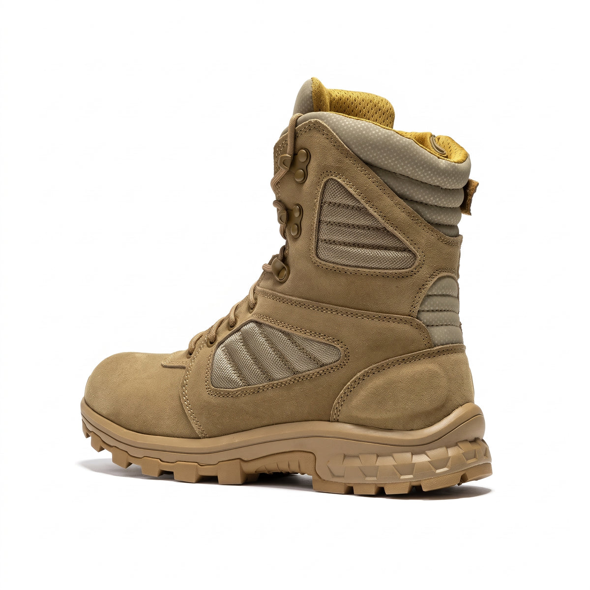 Men's Waterproof Suede Leather Tactical Boots with Ankle Support