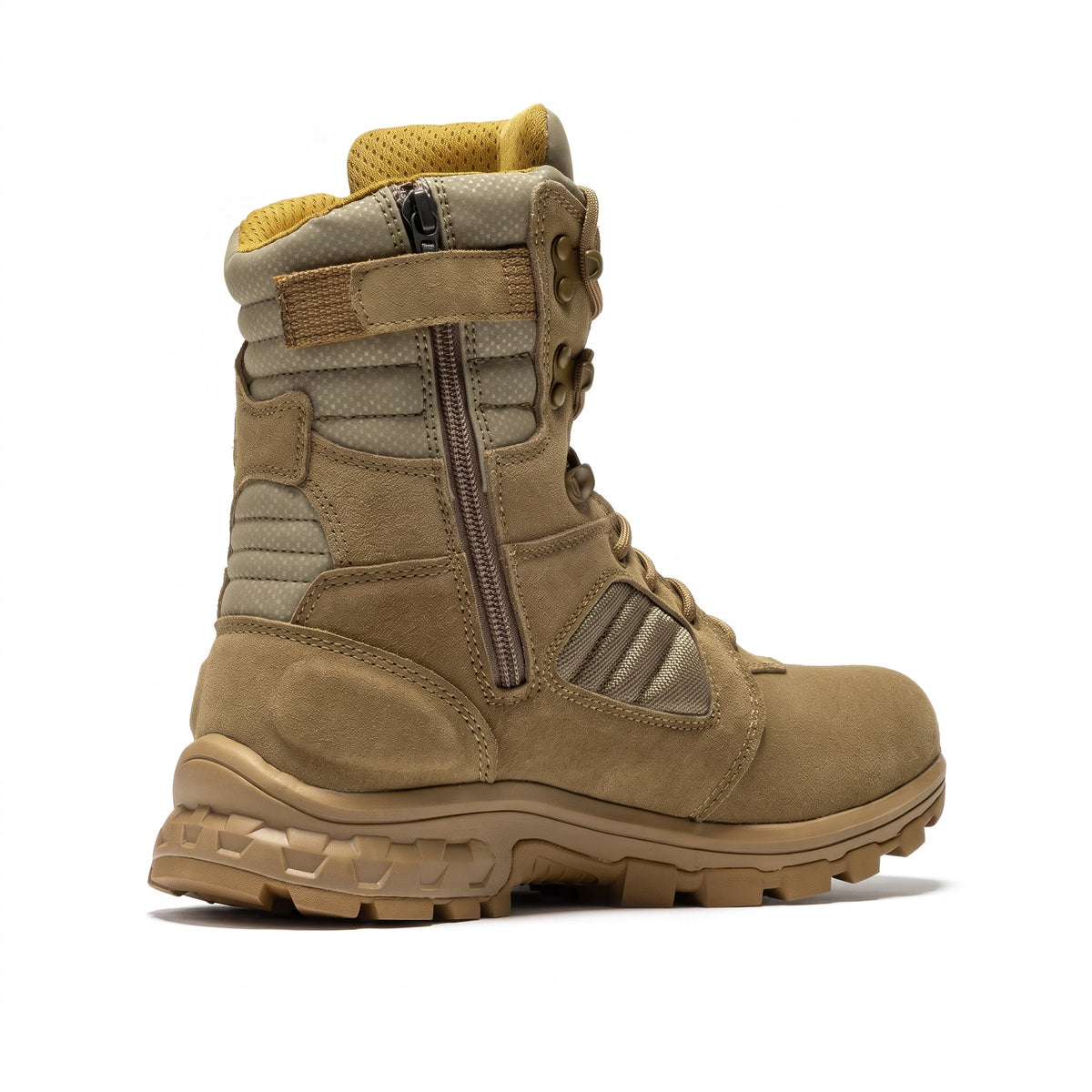 Men's Waterproof Suede Leather Tactical Boots with Ankle Support