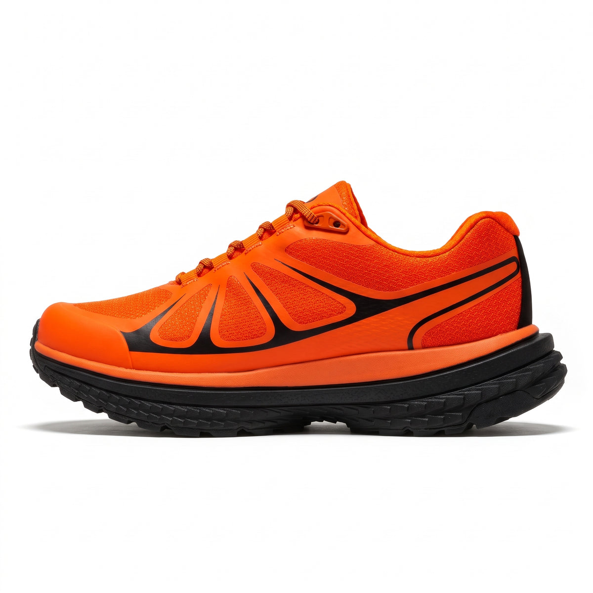 Men's Waterproof Trail Running Shoes with Breathable Mesh and Vibram Outsole