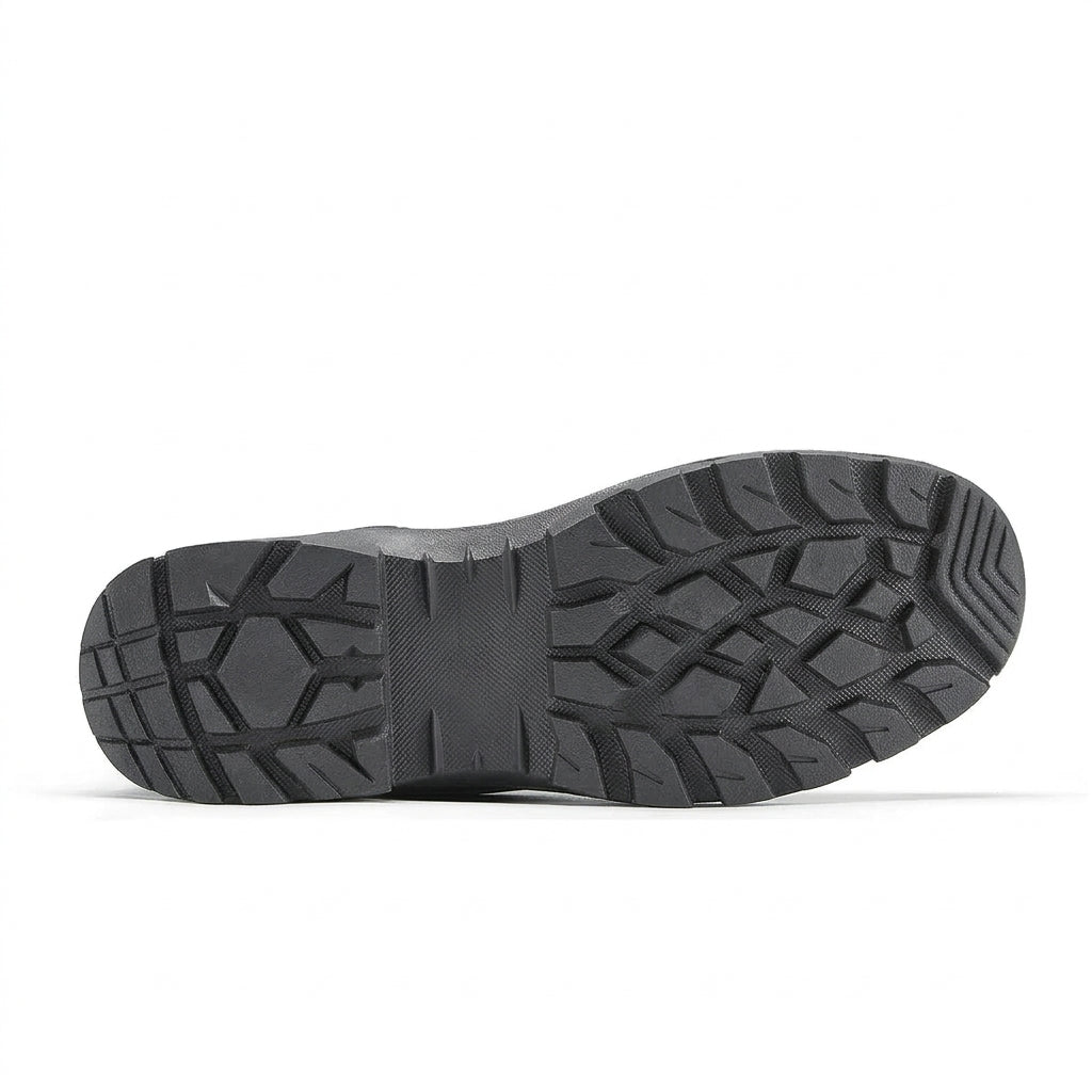 Men's Waterproof Soft Toe Tactical Boots with Rubber Outsole