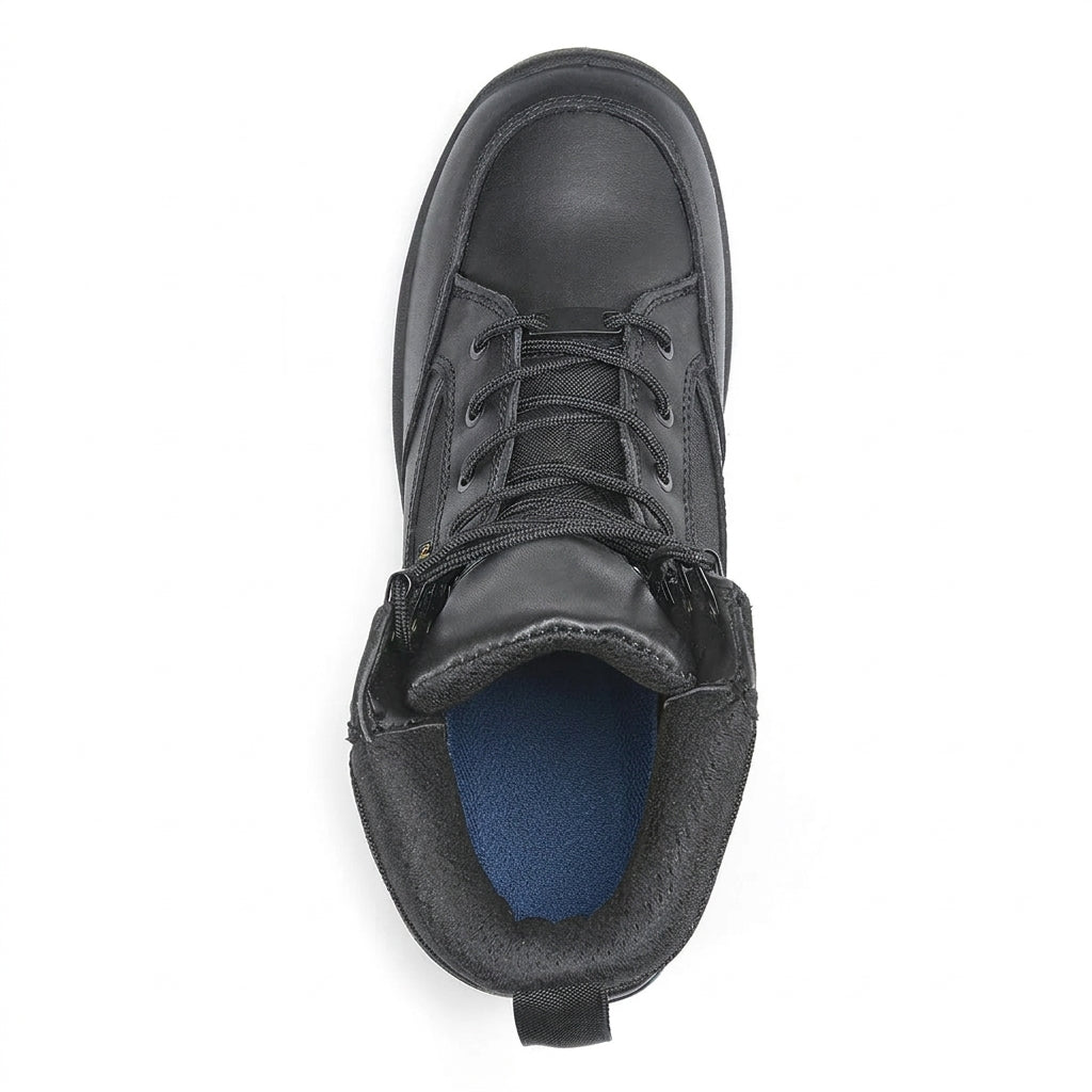 Men's Waterproof Soft Toe Tactical Boots with Rubber Outsole