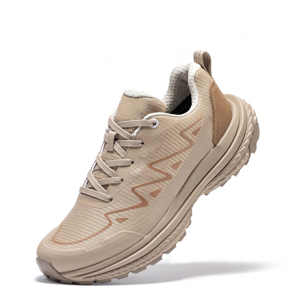 Men's Waterproof Outdoor Hiking Shoes with Breathable Mesh and Vibram Sole