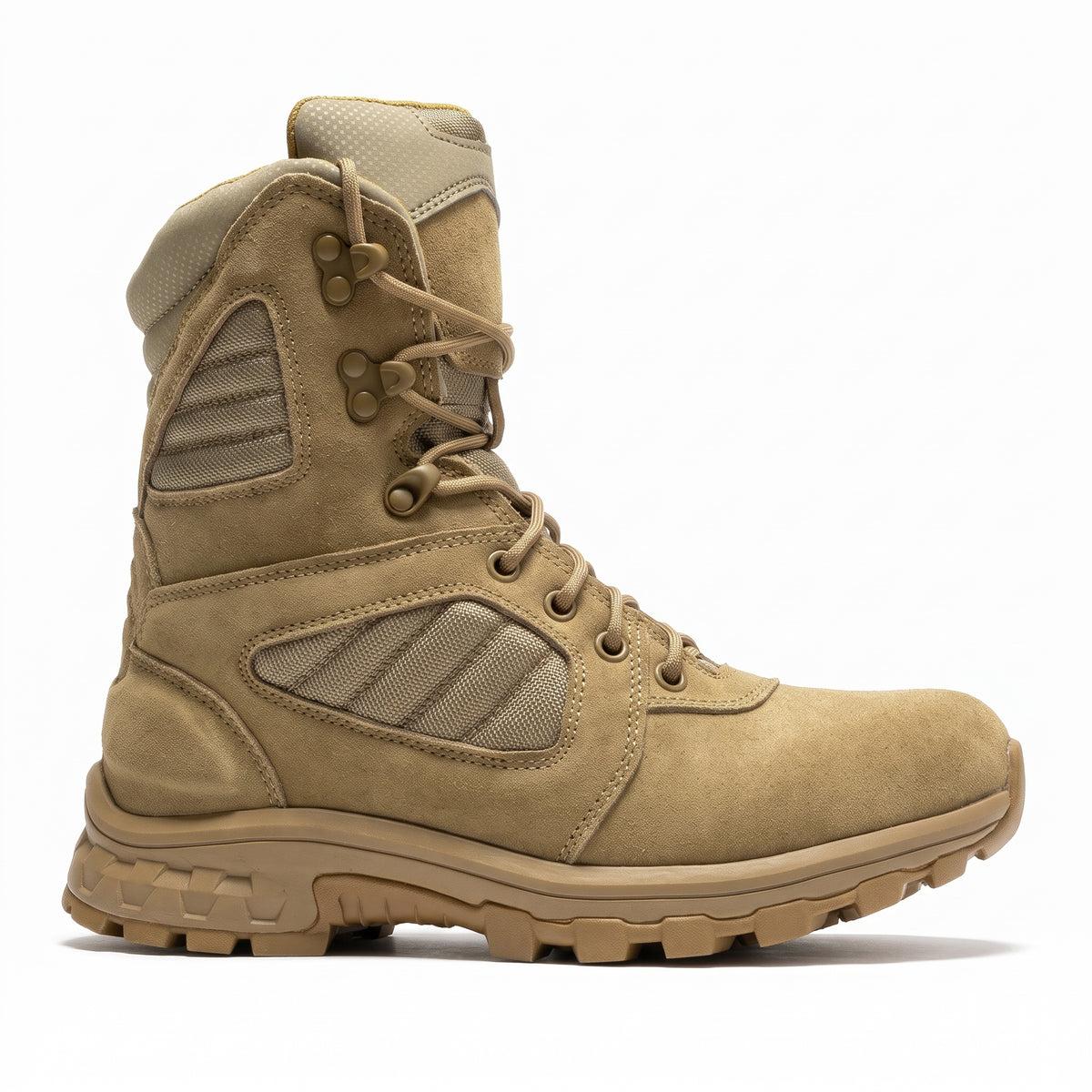 Men's Waterproof Suede Leather Tactical Boots with Ankle Support