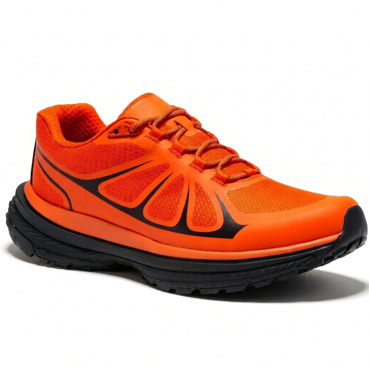 Men's Waterproof Trail Running Shoes with Breathable Mesh and Vibram Outsole