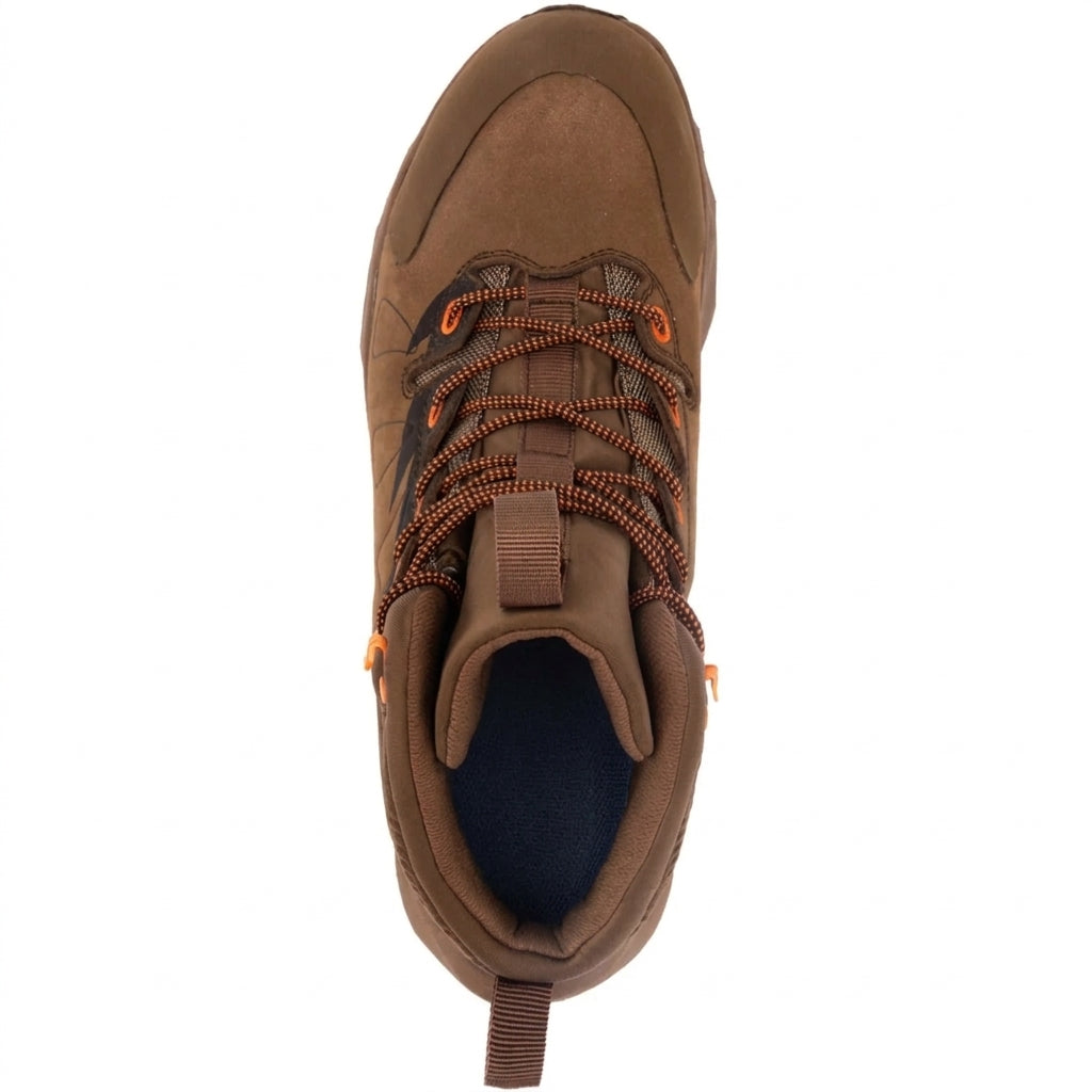 Men's Waterproof Hiking Boots with Nubuck Leather and Vibram Outsole