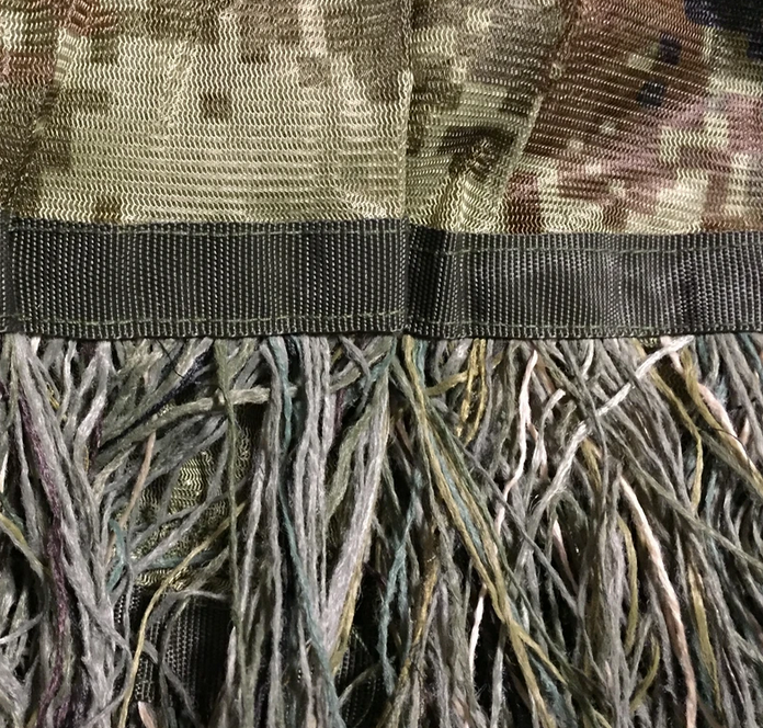 Men's Full Body Ghillie Suit with Woodland Camouflage and Hood