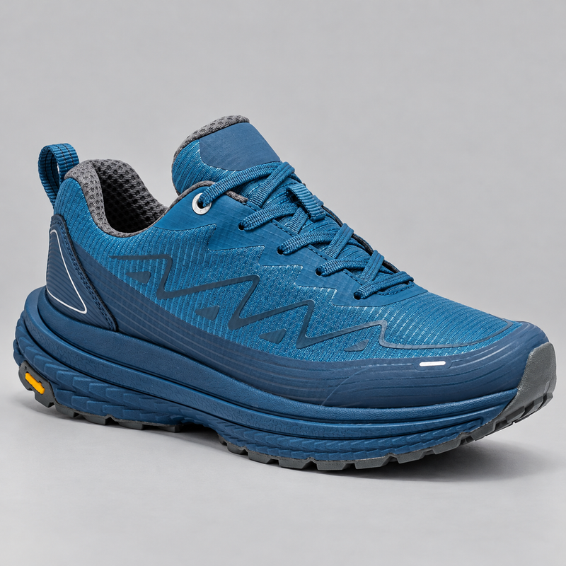 Men's Waterproof Outdoor Hiking Shoes with Breathable Mesh and Vibram Sole