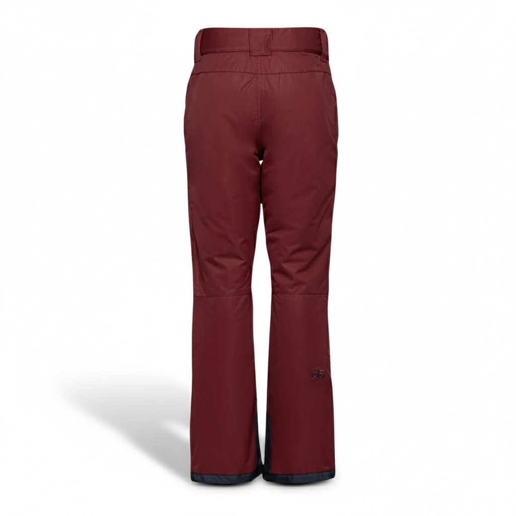 Women's Insulated Snow Pants with Boot Gaiters and Water Resistant Finish