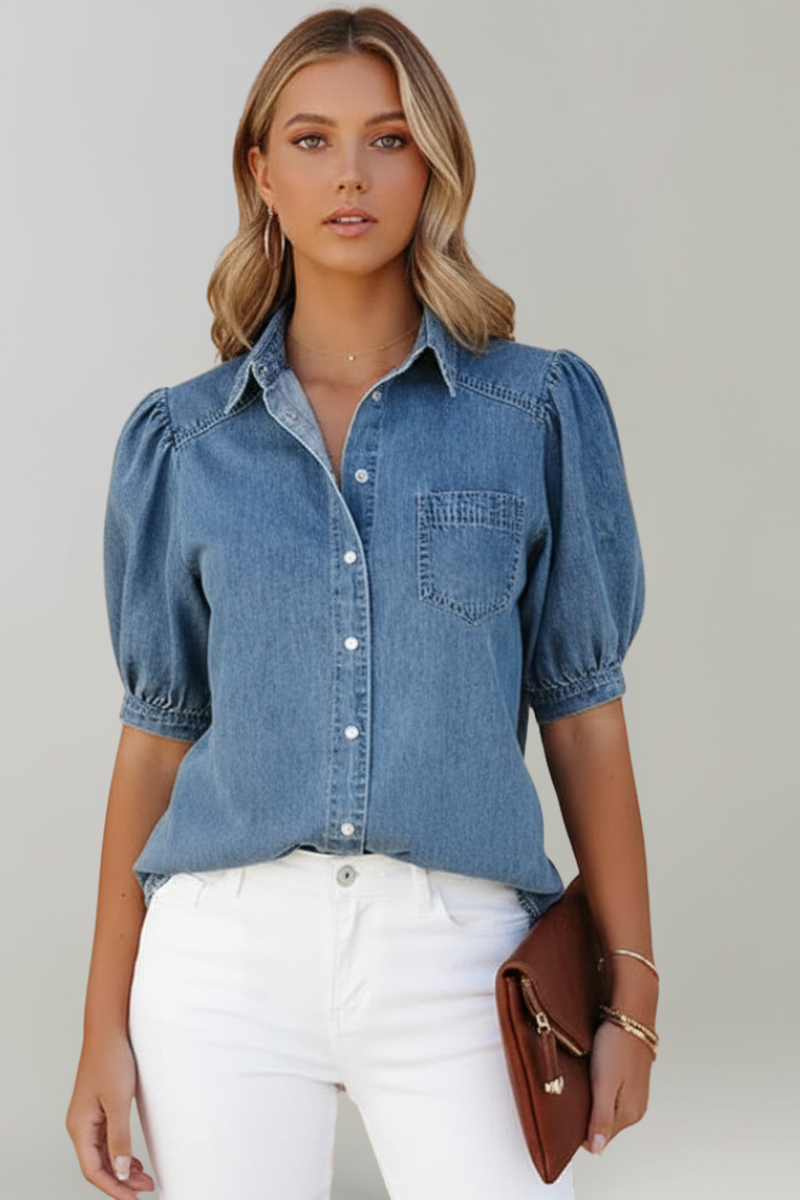 Women's Puff Sleeve Blouse