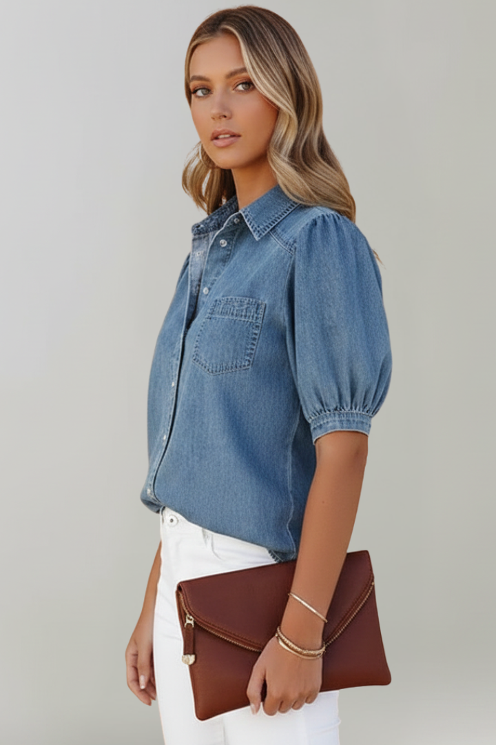 Women's Puff Sleeve Blouse