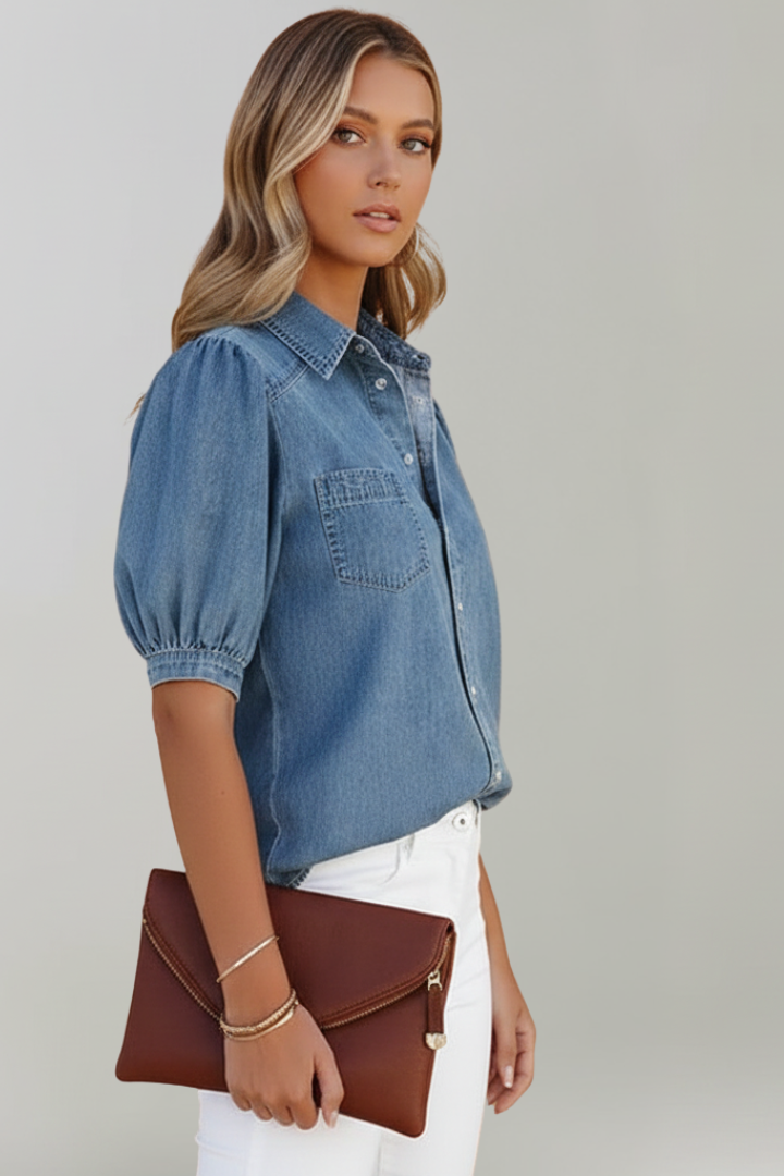 Women's Puff Sleeve Blouse
