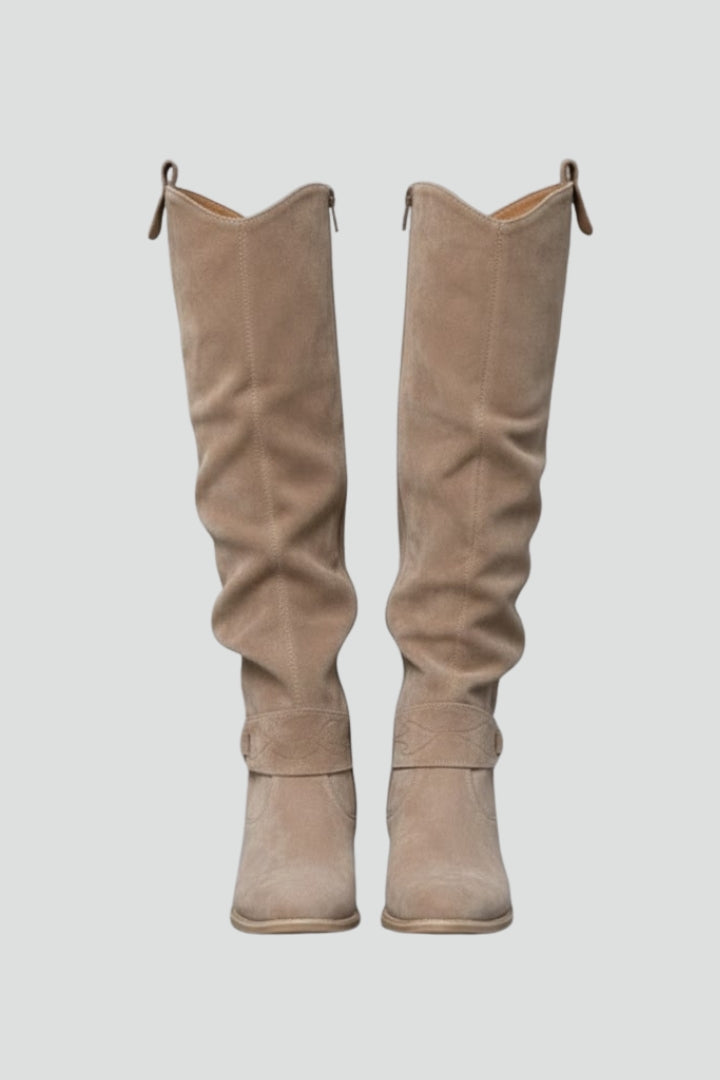Women's Knee-High Boots | Flat Tall Riding Boots