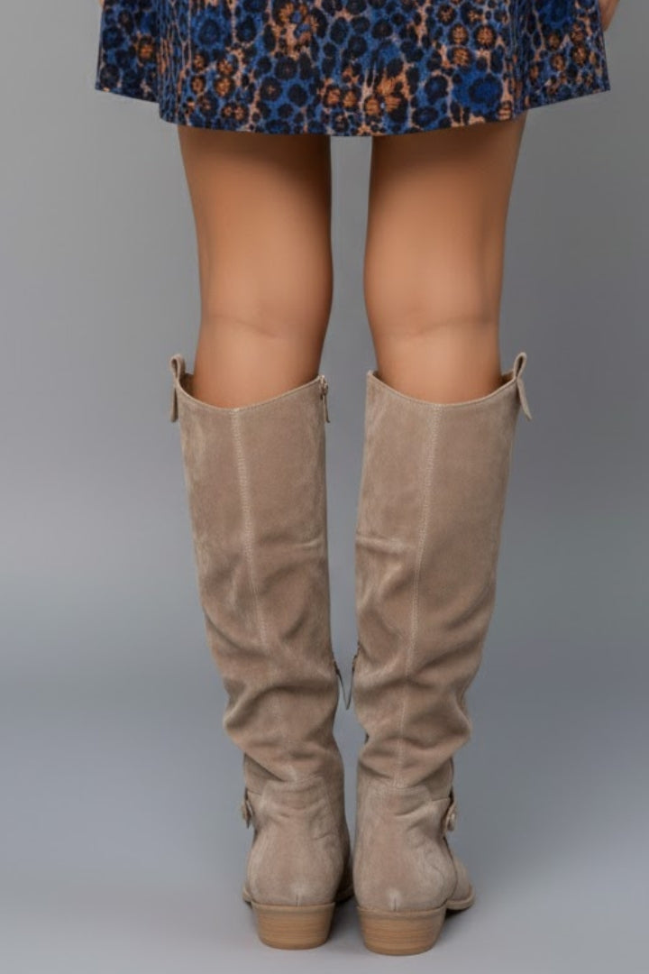 Women's Knee-High Boots | Flat Tall Riding Boots