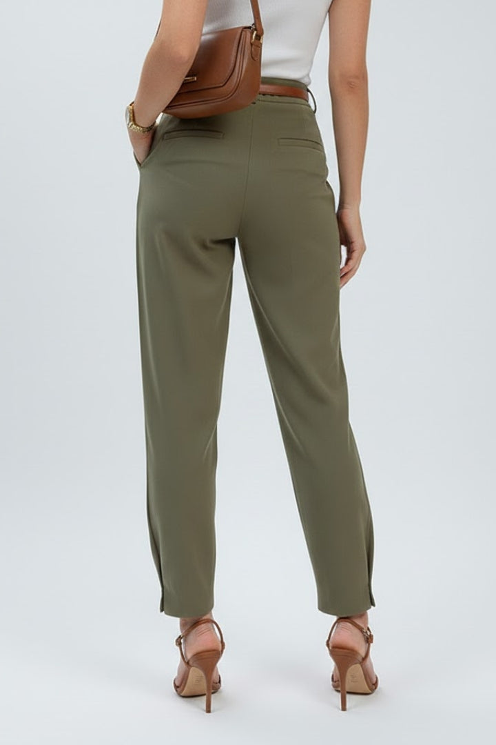 Women's High-Waisted Skinny Pants