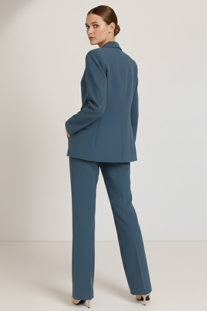 Women's Tailored Two-Piece Suit Set