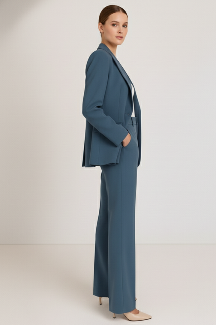 Women's Tailored Two-Piece Suit Set
