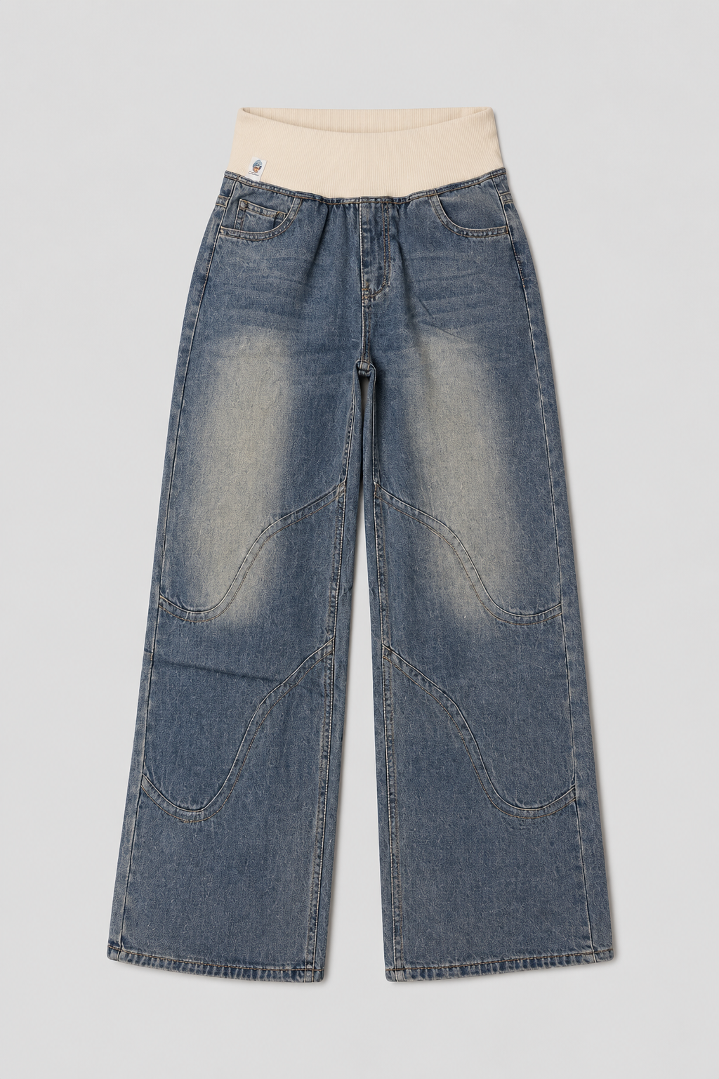 Women's Wide-Leg Loose-Fit Jeans