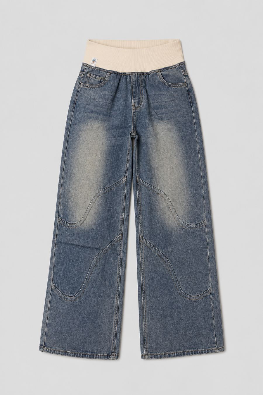 Women's Wide-Leg Loose-Fit Jeans