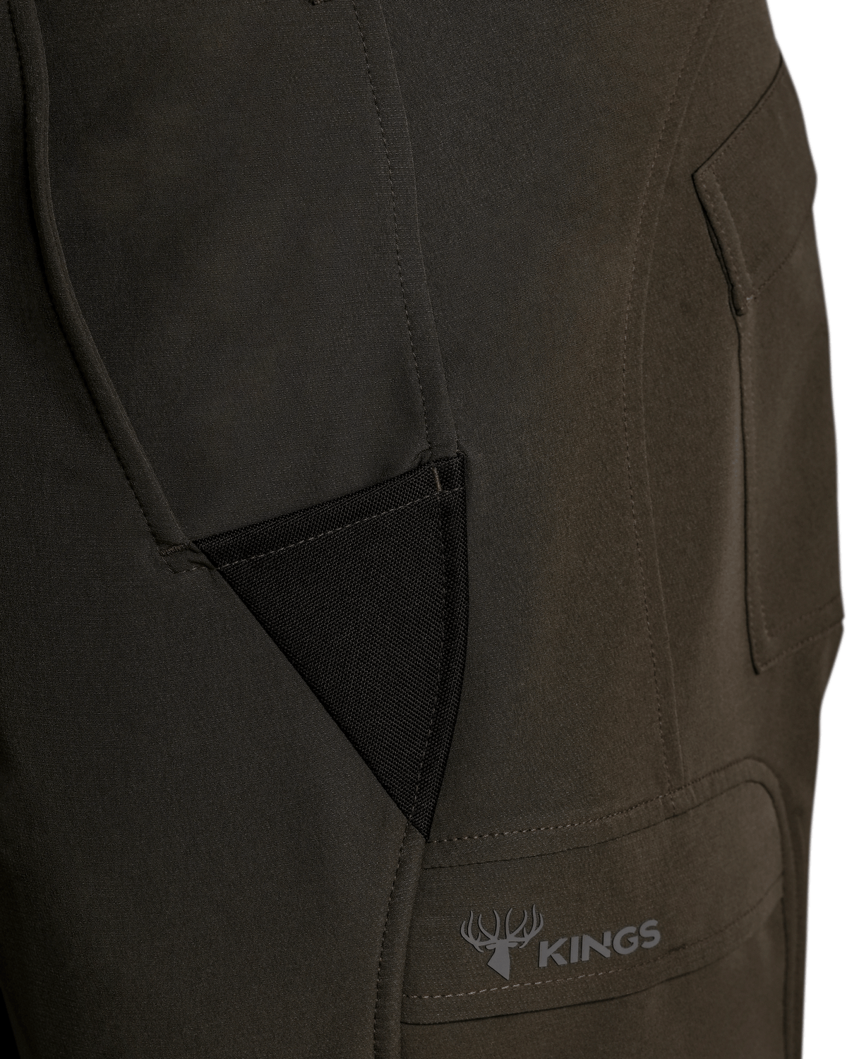 Men's Lightweight Camouflage Hunting Pants with Articulated Knees and Cargo Pockets