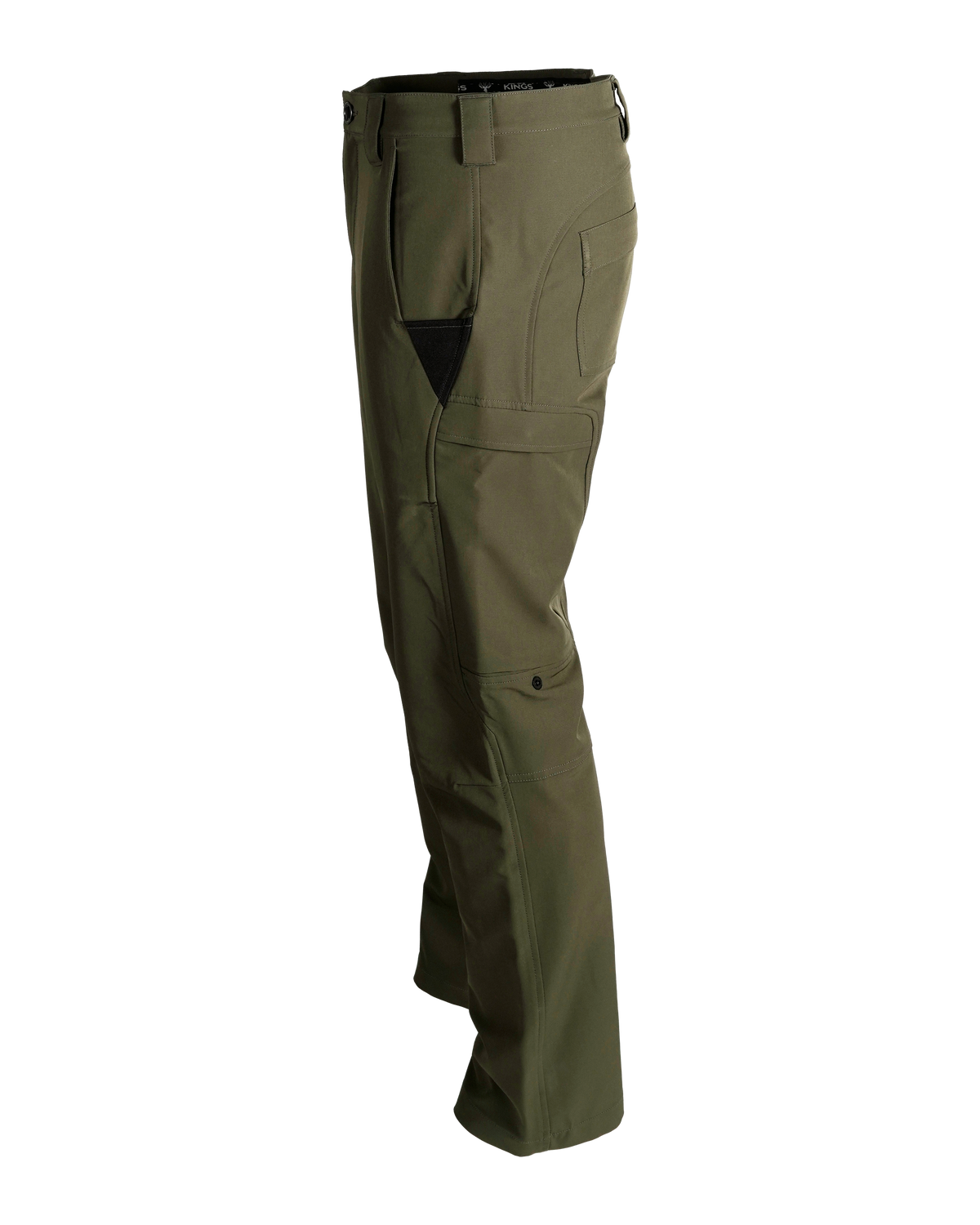 Men's Lightweight Camouflage Hunting Pants with Articulated Knees and Cargo Pockets