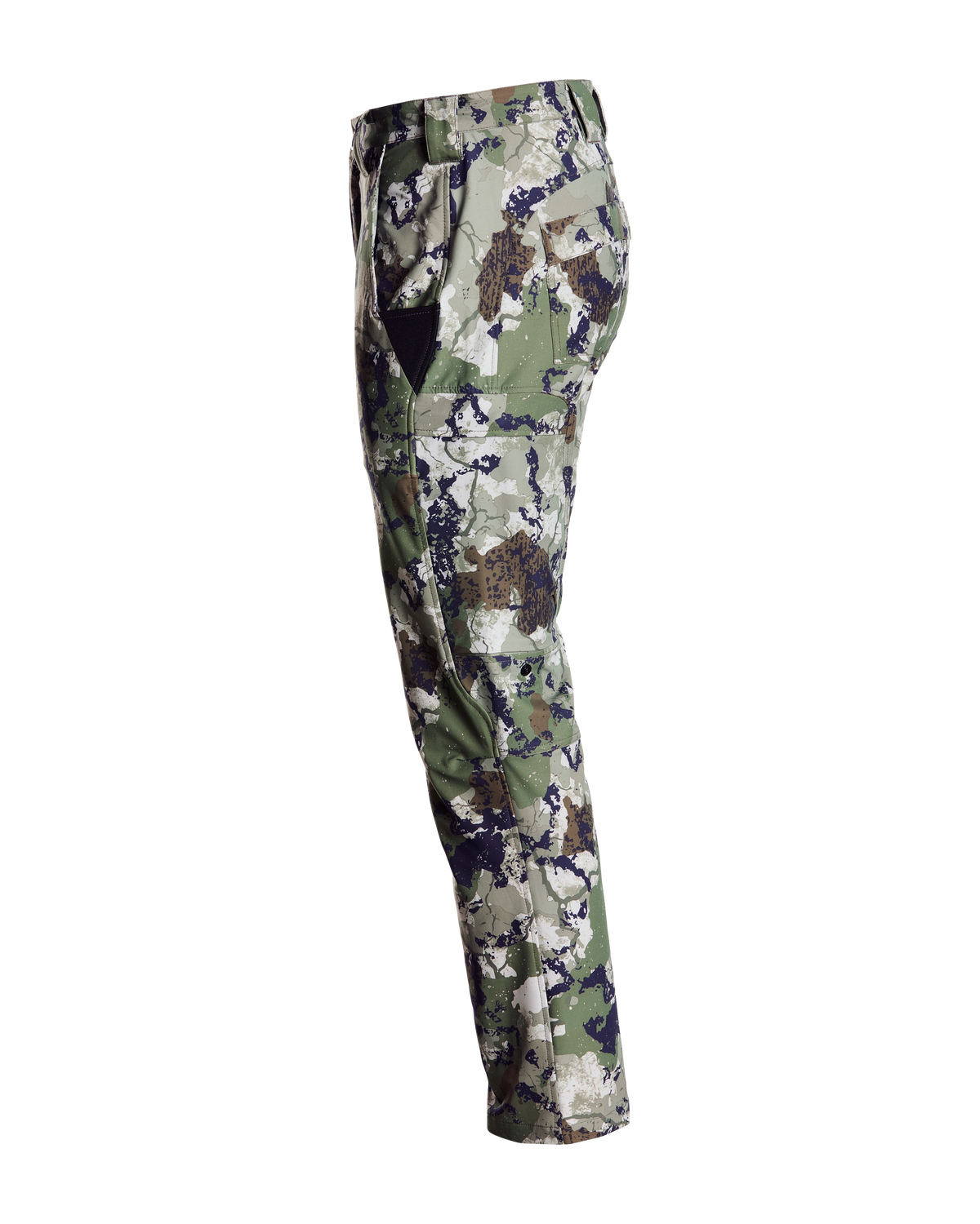 Men's Lightweight Camouflage Hunting Pants with Articulated Knees and Cargo Pockets