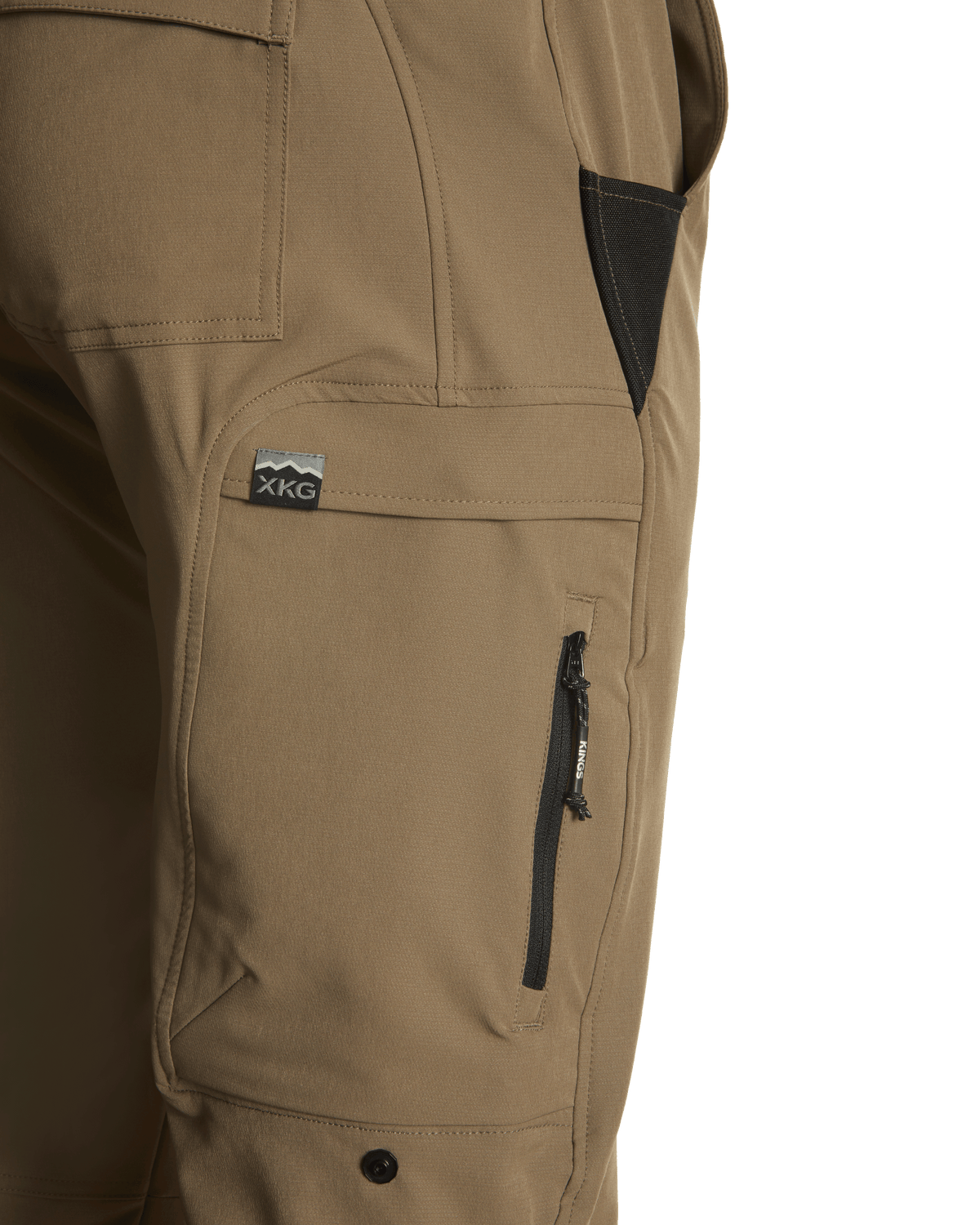 Men's Lightweight Camouflage Hunting Pants with Articulated Knees and Cargo Pockets