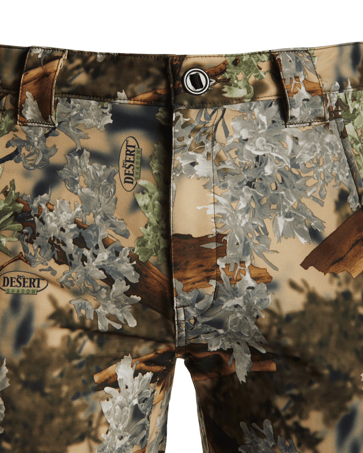 Men's Lightweight Camouflage Hunting Pants with Articulated Knees and Cargo Pockets