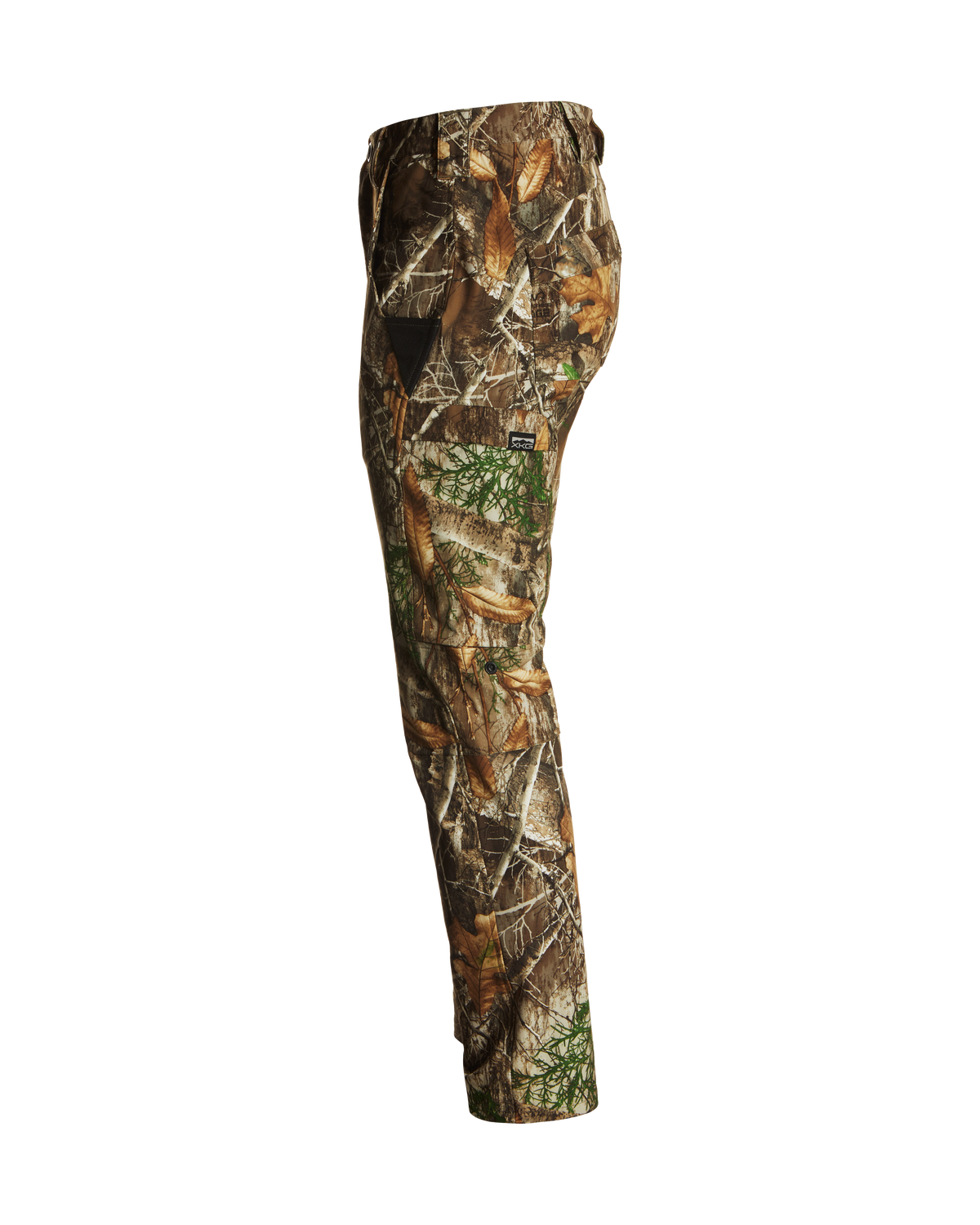 Men's Lightweight Camouflage Hunting Pants with Articulated Knees and Cargo Pockets