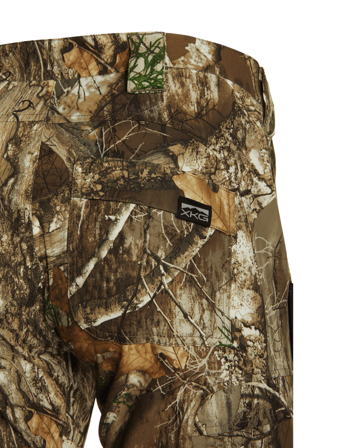 Men's Lightweight Camouflage Hunting Pants with Articulated Knees and Cargo Pockets