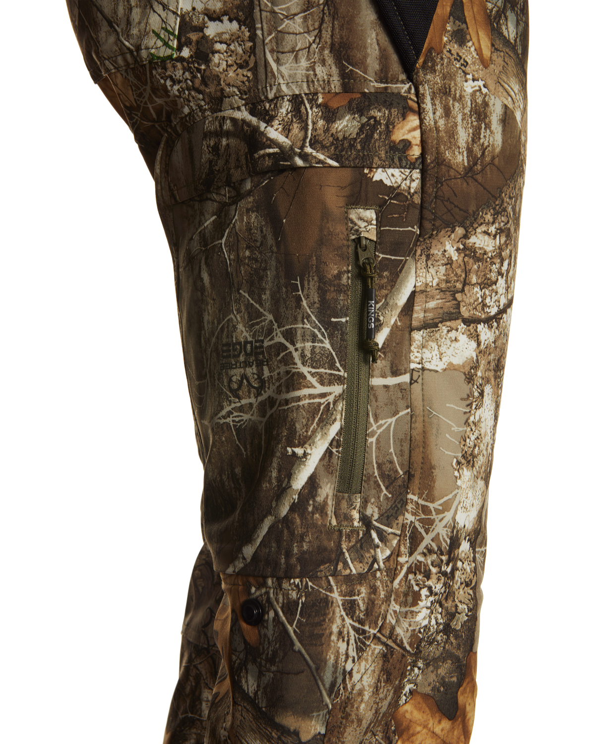 Men's Lightweight Camouflage Hunting Pants with Articulated Knees and Cargo Pockets