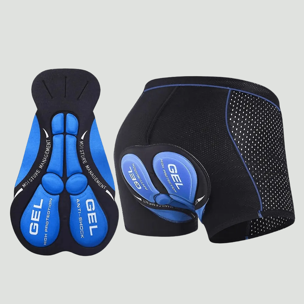 Men's Padded Cycling Underwear Shorts with Gel Pad