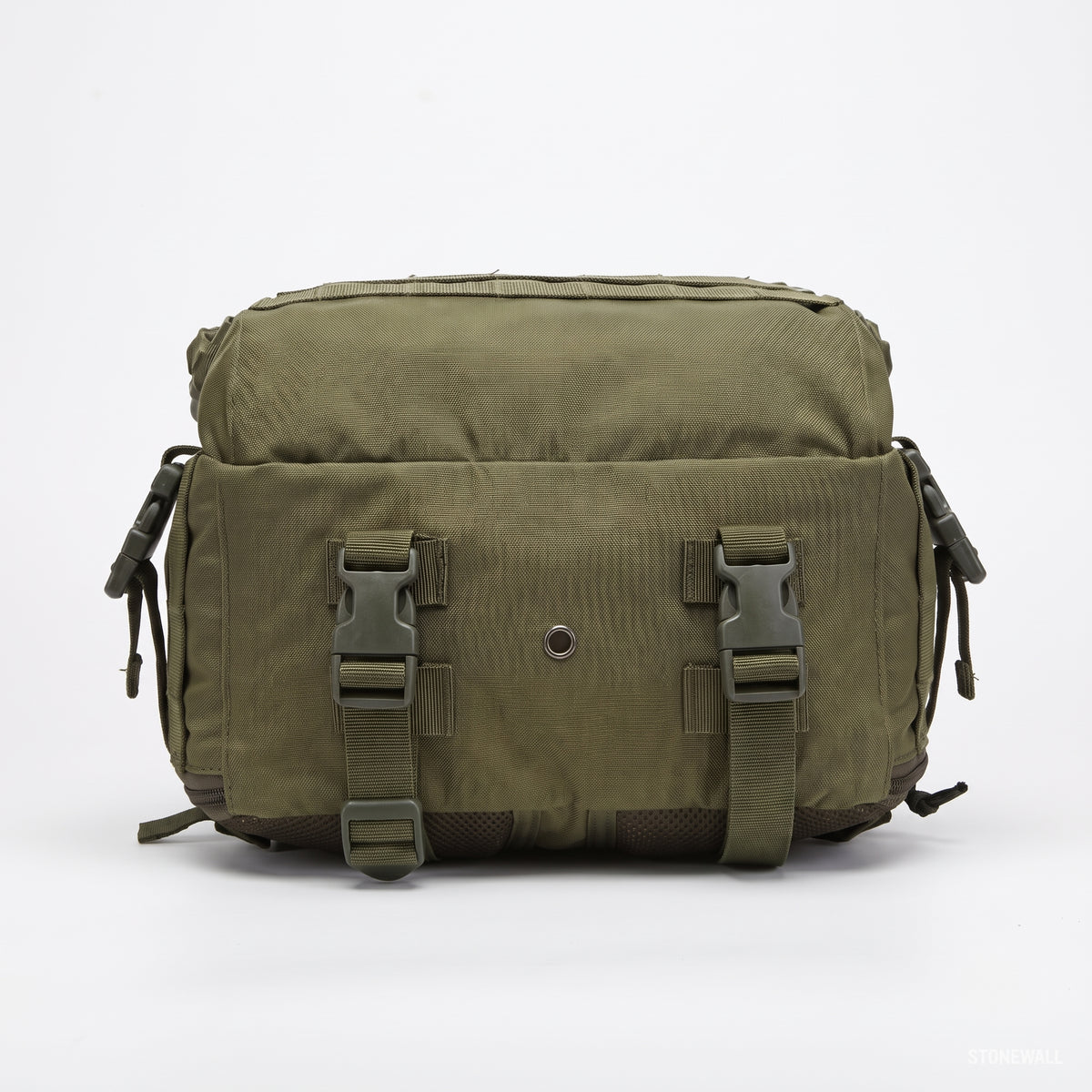 Men's Compact Tactical Backpack with MOLLE Webbing and Padded Straps