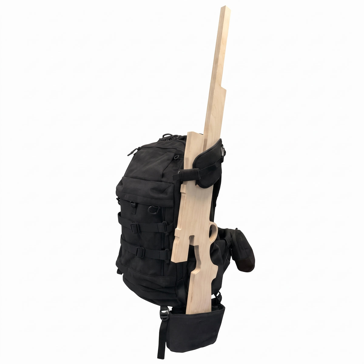 Men's Camouflage Hunting Backpack with Detachable Pouch and Water Repellent Finish