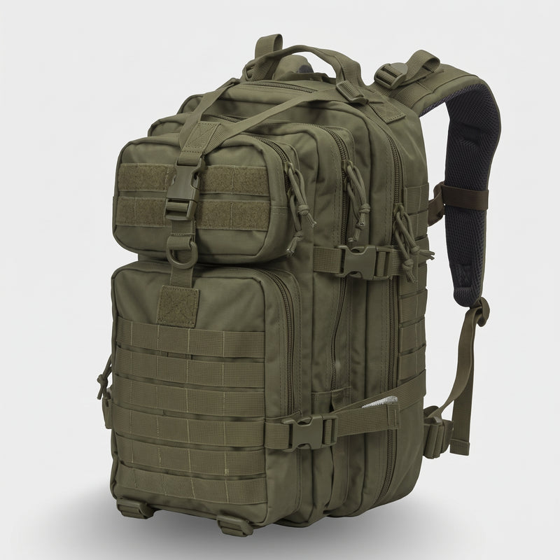 Men’s Large Tactical Outdoor Backpack with Multiple Compartments