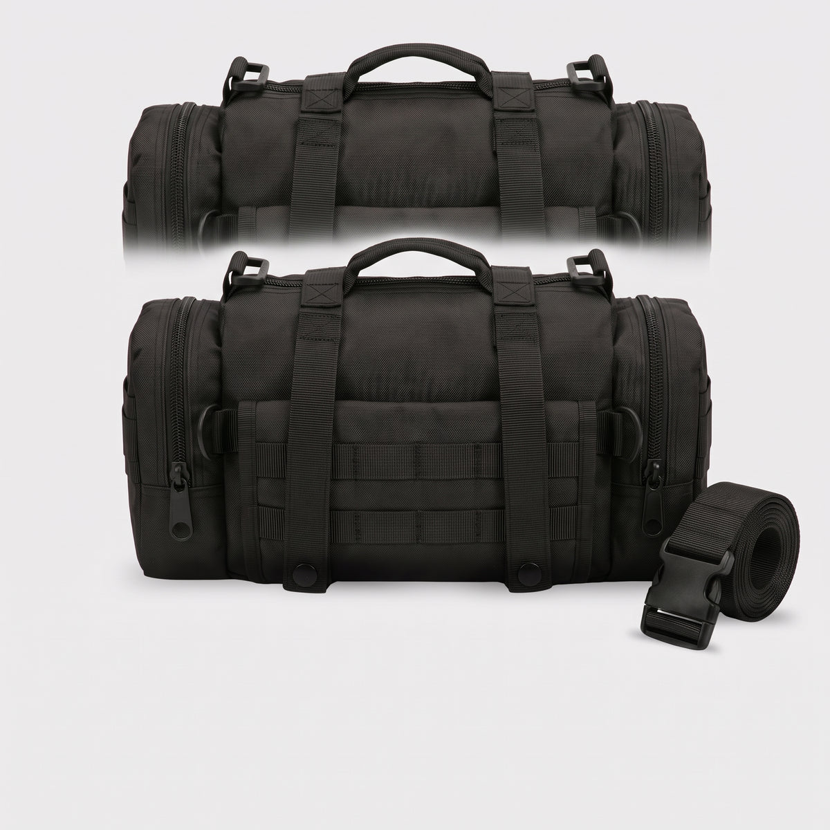 Men's Tactical Sling Bag with MOLLE Webbing and Adjustable Strap