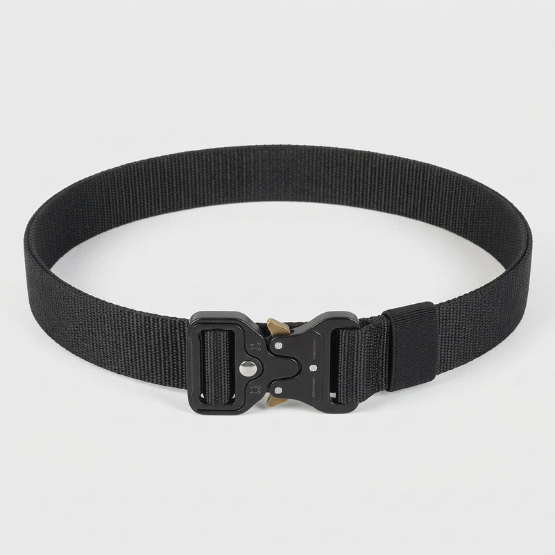 Men's Tactical EDC Belt with Heavy Duty Alloy Quick Release Buckle