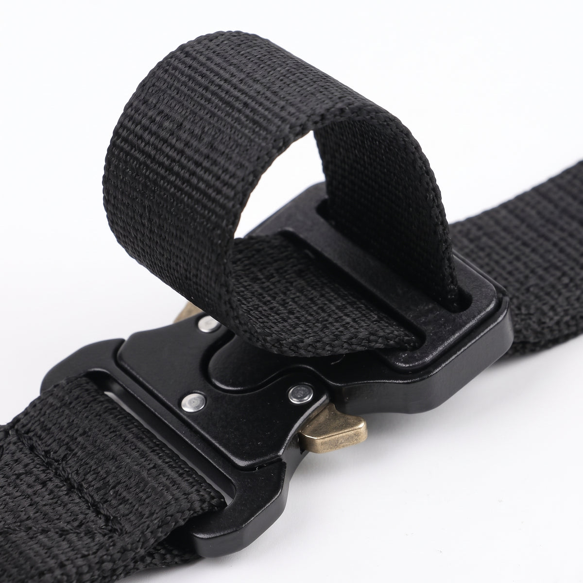 Men's Tactical EDC Belt with Heavy Duty Alloy Quick Release Buckle