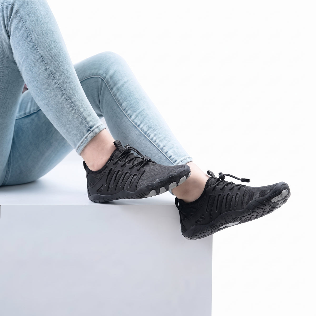 Unisex Breathable Non Slip Barefoot Sneakers with Wide Toe Box and Zero Drop Sole