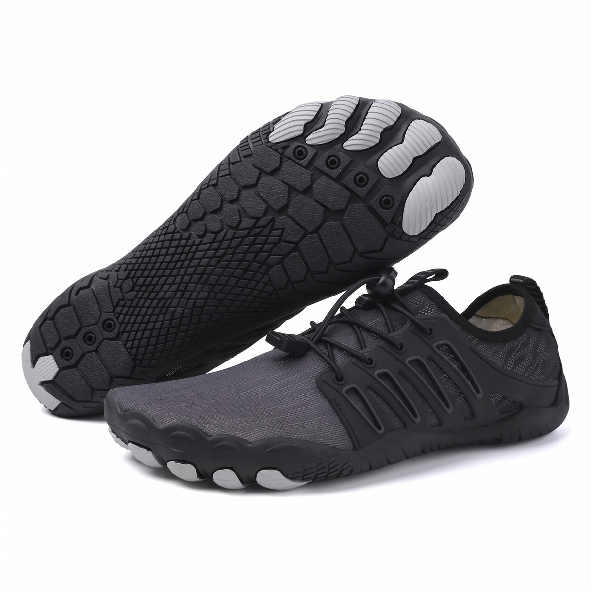 Unisex Breathable Non Slip Barefoot Sneakers with Wide Toe Box and Zero Drop Sole