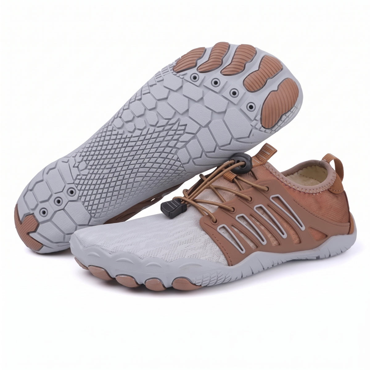 Unisex Breathable Non Slip Barefoot Sneakers with Wide Toe Box and Zero Drop Sole