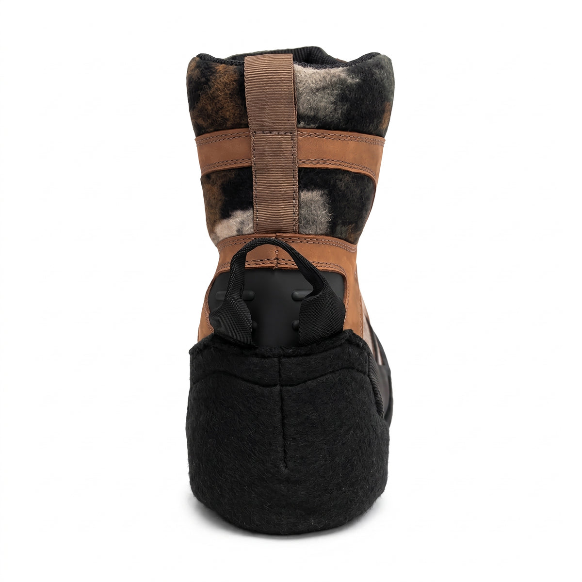 Unisex Felt Boot Liners with Elastic Strap and Pull Tab for Warmth