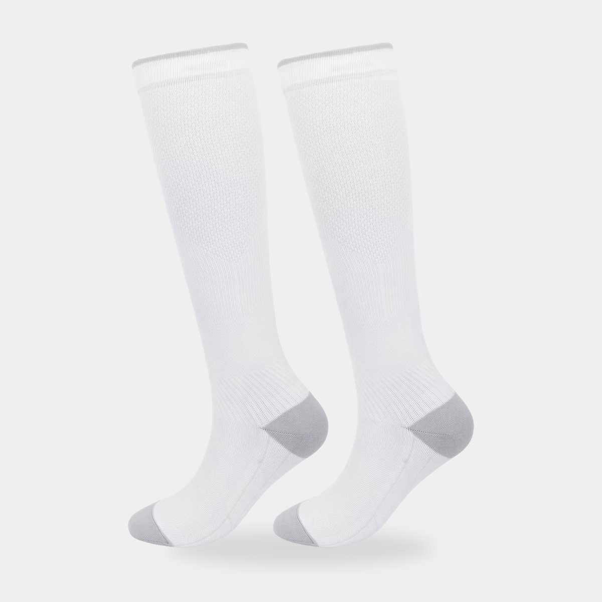 Men's Knee High Running Socks with Diamond Mesh Ventilation