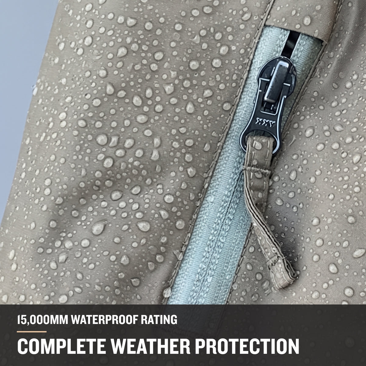 Men's Tactical Hooded Insulated Hardshell Jacket