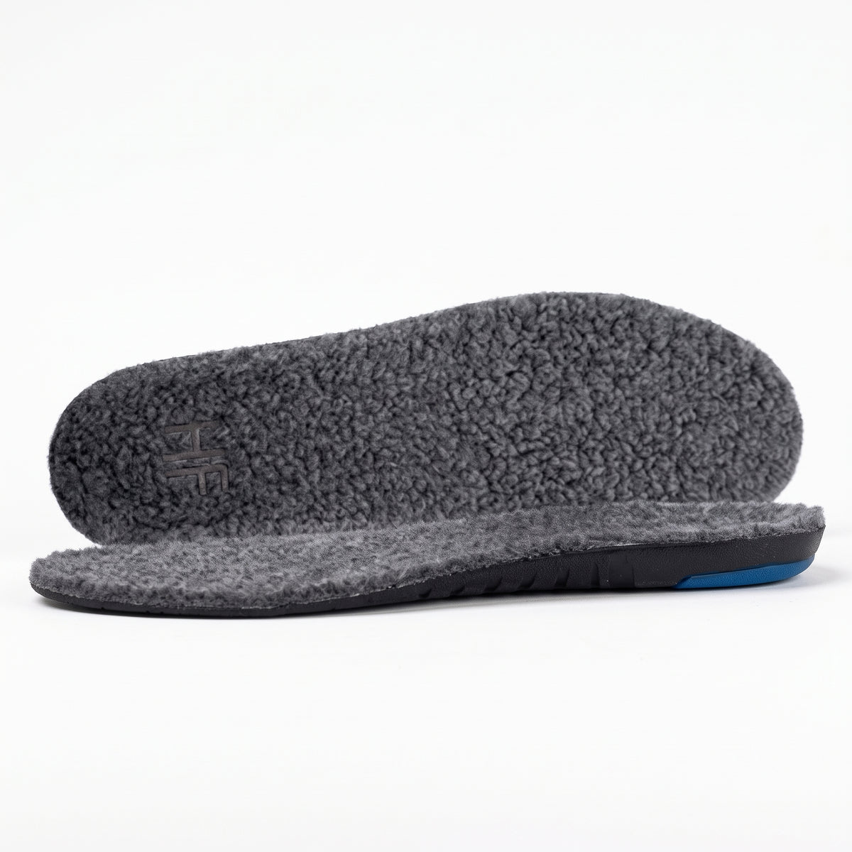 Unisex Winter Orthopedic Shoe Insoles with Warm Fleece Top and Shock Absorption