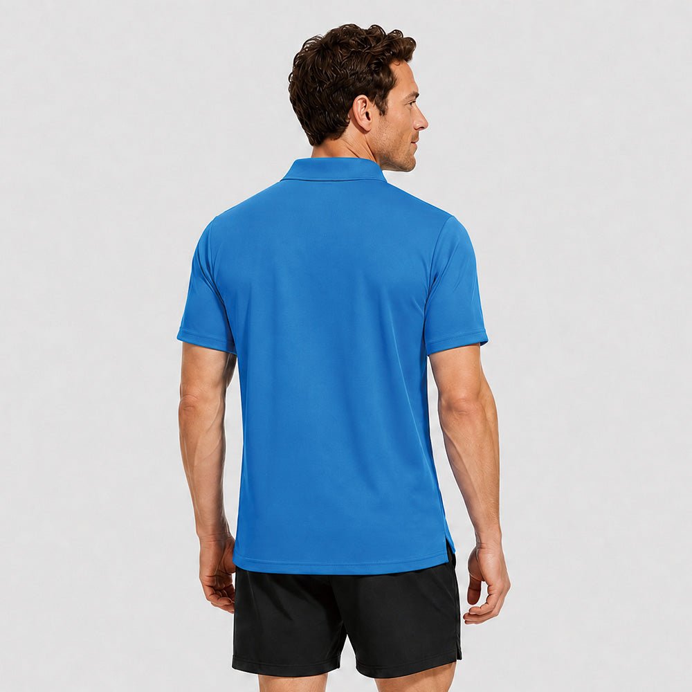 Men's Short Sleeve Quick Dry Performance Tactical Polo Shirt